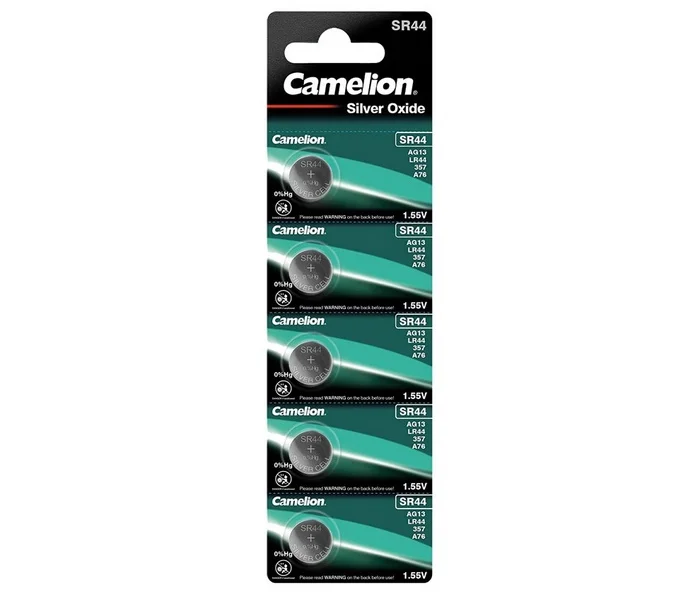 Sr44 / V357 Pilha de Óxido Plata