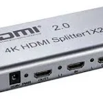Repartidor Hdmi 1 Entrada 2 Saidas 4k Hdcp2.2