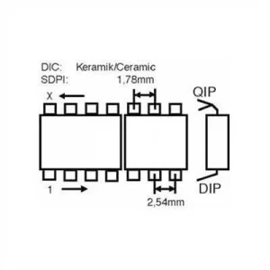 MOC3041 CIRCUITO INTEGRADO = TLP3041