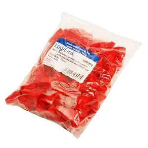 Capa para Ficha Rj45 Vermelho