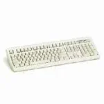 Teclado Ergonómico com 105 Teclas. Coracteres Gr.