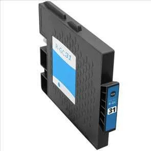 Tinteiro Compatível Ricoh Gc-31 Xl Azul