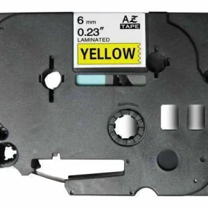 Fita Laminada Compatível Brother Tze-611 - 6mm X .