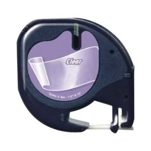 Fita Compatível Dymo Letratag 12267 - 12mm X 4 Me.