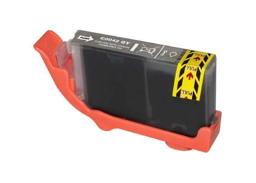 Tinteiro Canon Compatível Cli-42gy Cinza