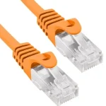 Cabo de Rede Utp Phasak Cat. 6 Cu 1 M. Laranja