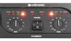 Amplificador 2 X 1050 W a 4 Ohms