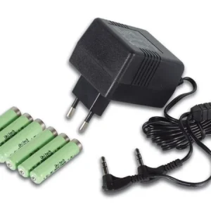 Carregador 230ac + 2x3 Baterias Nimh 1.5v Aaa