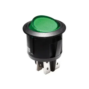 Interruptor Rocker Luminoso  - Verde -  - /On-Off