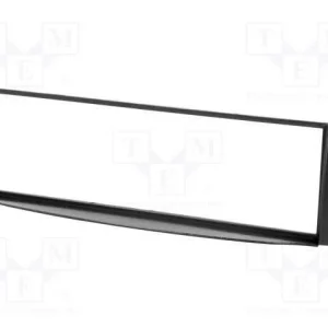 Moldura do Radio 1 Din Smart Cinzenta