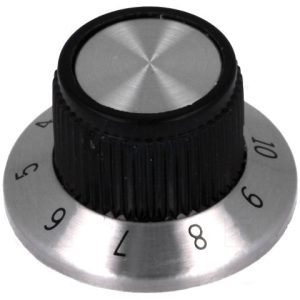 Manipulo Com Flange Plastico 6.35mm 15.2x14.2mm