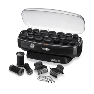 Rolos de Cabelo Babyliss Rs035e Preto, Inox 20pc