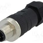 Ficha, M12, Pin: 4, Macho, Código A-Devicenet / C.