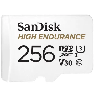 Cartão de Memória 256gb Microsdxc High Endurance .