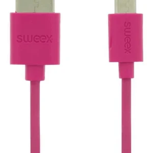 Cabo Micro Usb 1m Rosa