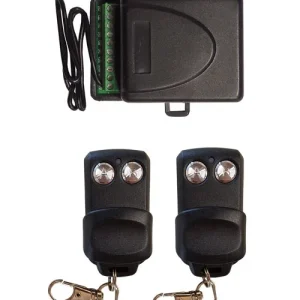 Kit Indoor Recetor+2 Comandos Rf 433.92mhz