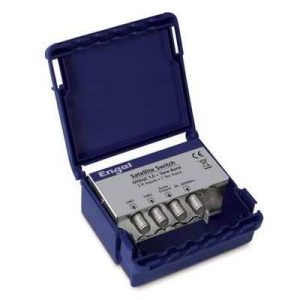 Comutador Diseqc 2e-1s e Terrestre Blindado