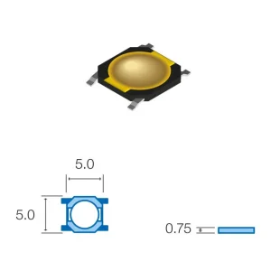 Pulsador de Tacto em Smd