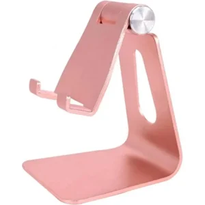 Suporte Alumínio P/Smartphones Fort Rosa Dourado