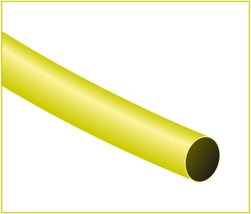 Manga Termo Retratil Amarelo 12.7mm 125º 1.2m