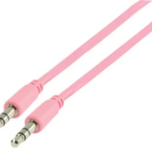 Cabo de Áudio Estéreo de 1,00 M 3,5 Mm