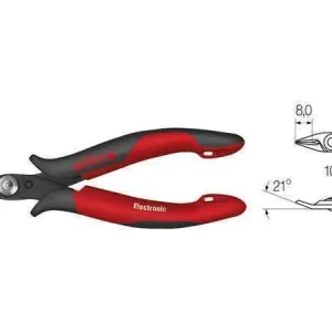 Cortadores Diagonal Wiha Eletrônico Estreito