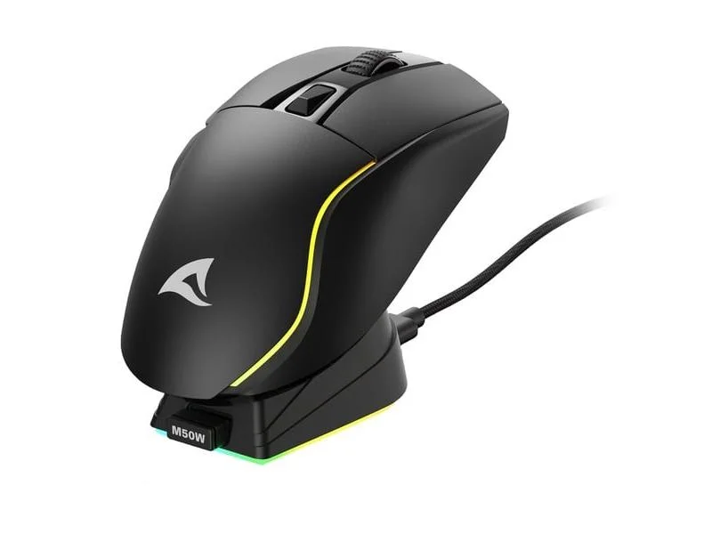 Rato Gamer Sharkoon Skiller Sgm50w Preto