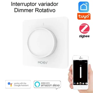 Interruptor Rotativo Dimmer Zigbee