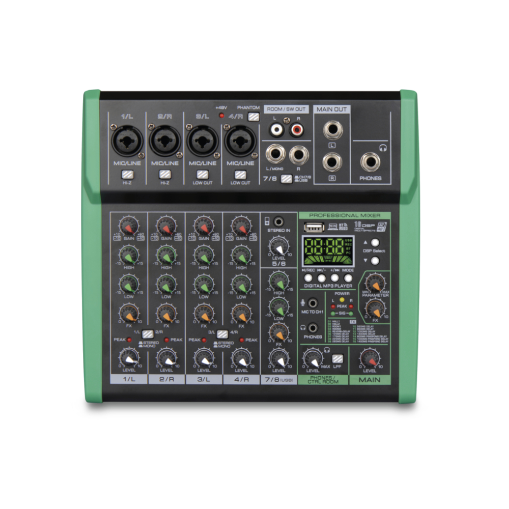 Mesa Mistura 8 Canais DSP c/ USB