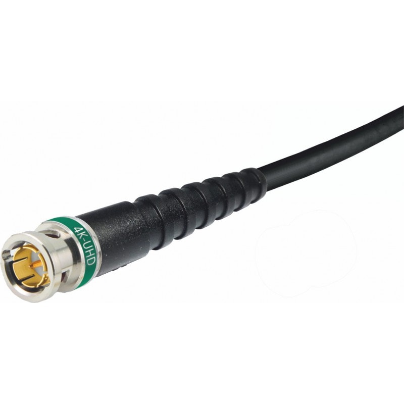 Cabo Vídeo 4K-UHD Macho / Macho 0,5mt - Preto