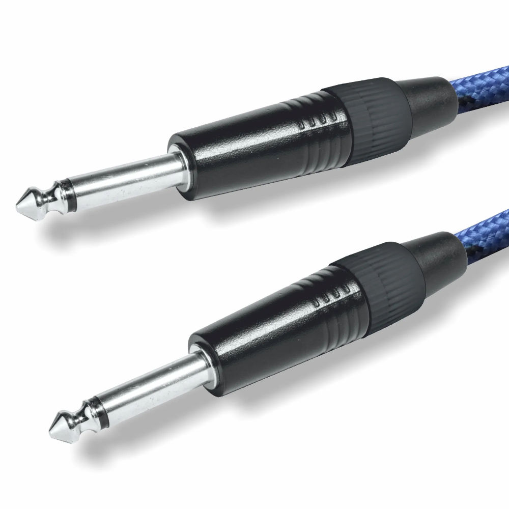 Cabo 6,35 Macho Mono / 6,35 Macho Mono Nylon - 3mt