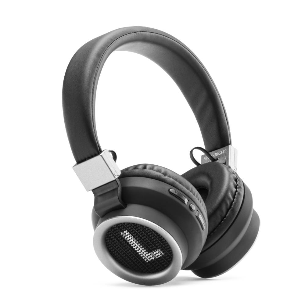 Auscultadores Bluetooth Preto - SPEAK RIGHT