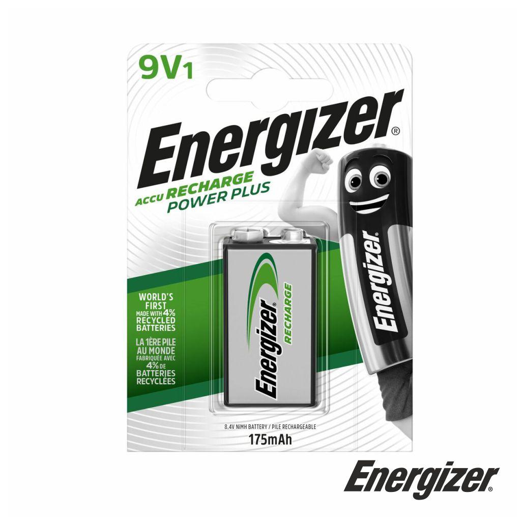 NH9-175 Pilha Recarregável Ni-Mh 9V/HR22 175mA Power Plus ENERGIZER