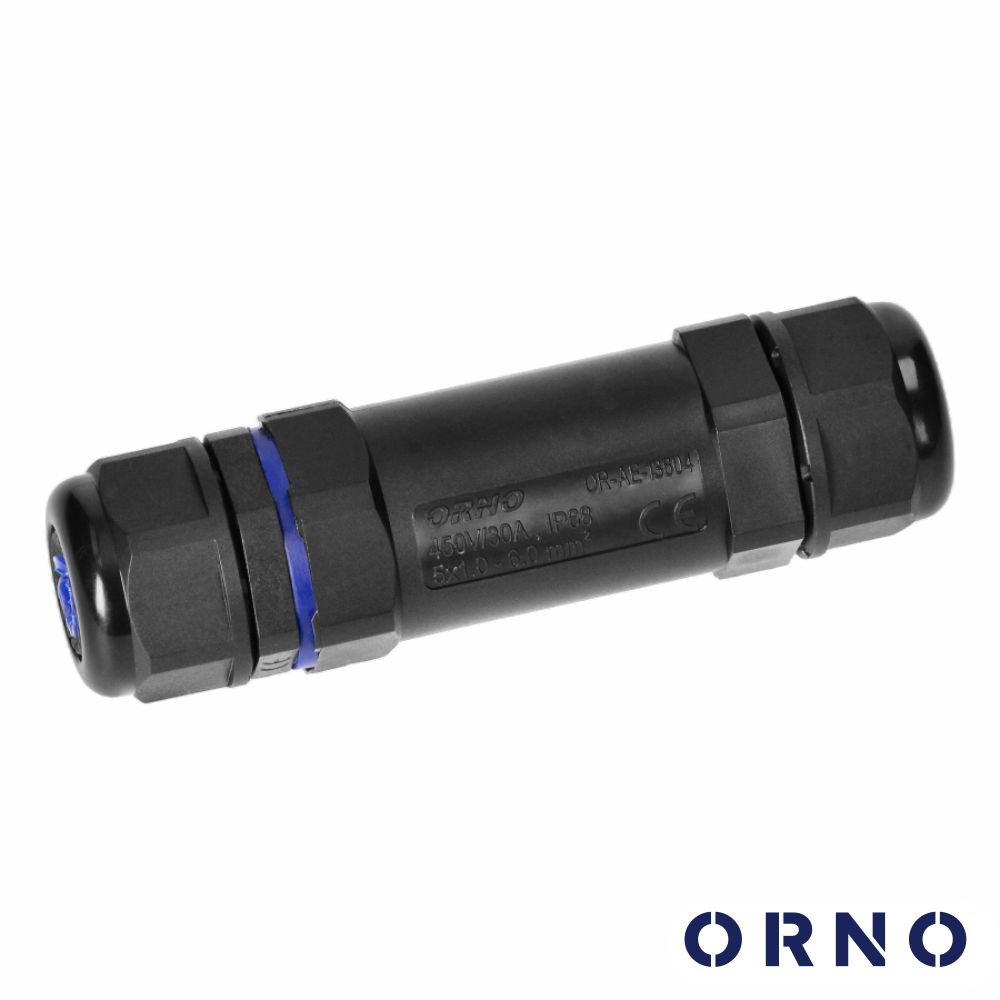 Ligador 5 Condutores 1.0-6.0mm² 30A 450V IP68