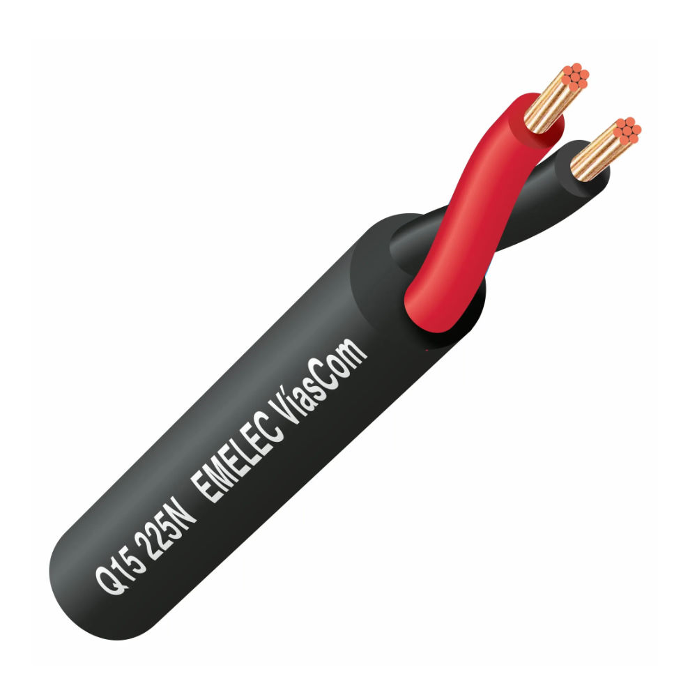 Cabo Coluna 2x2,5mm² Redondo 100mt