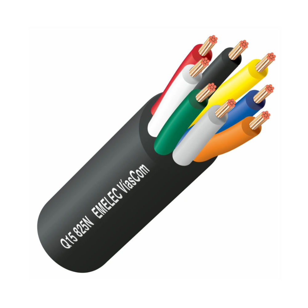 Cabo Coluna 8x2,5mm² Redondo 150mt