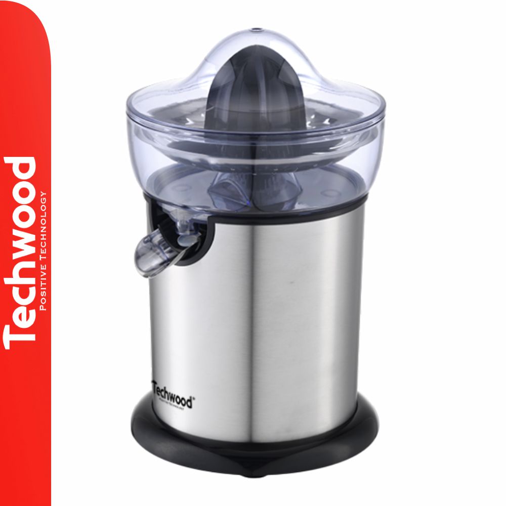 Espremedor Elétrico de Citrinos 130W INOX TECHWOOD