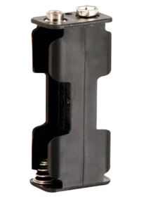 BH322B Suporte pilhas 2 X R6 1.5V com terminais snap