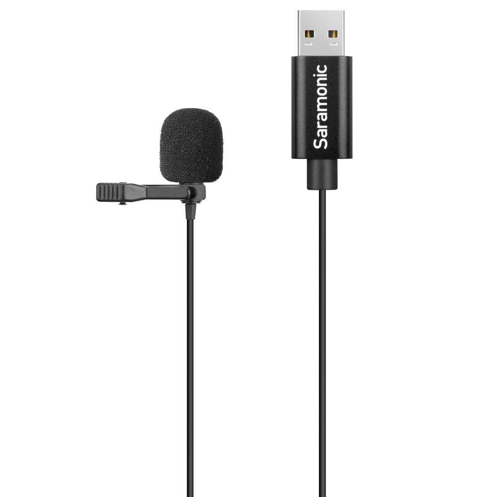 SR-ULM10L Microfone lapela USB c/ 6m Saramonic