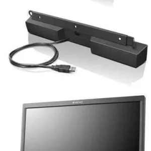 Lenovo Usb Soundbar Preto 2.0 Canais 2,5 W