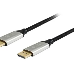 Equip 119261 Cabo Displayport 1 M Alumínio, Preto