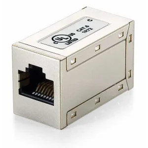 Acoplador Equip Rj45 F/F Cat.6 Full Shielded - 12.