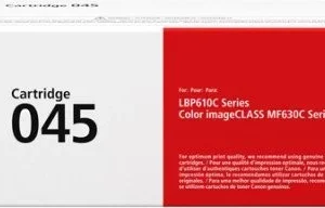 Toner 045 Preto (1400 Páginas) - Canon