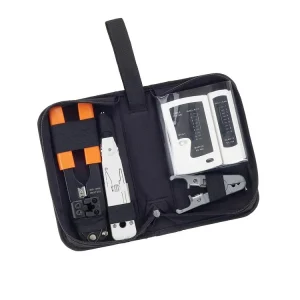 Mala Ferramentas Rede Equip com Lan Tester - 1295.