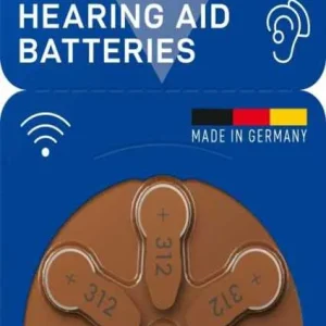 Varta 312 Bateria Descartável Pr41 Zinco-Ar