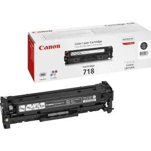 Toner 718 Preto (3400 Páginas) - Canon