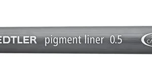 Staedtler Pigment Liner 308, Preto, Fina, Preto, .
