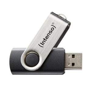 Memória Usb Intenso Basic Line 8 Gb Preto Prata 8.