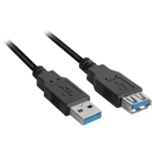 Sharkoon 3m, 2xusb3.0-A Cabo Usb Usb 3.2 Gen 1 (3.