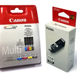 Tinteiro de Tinta Original Canon 550/551